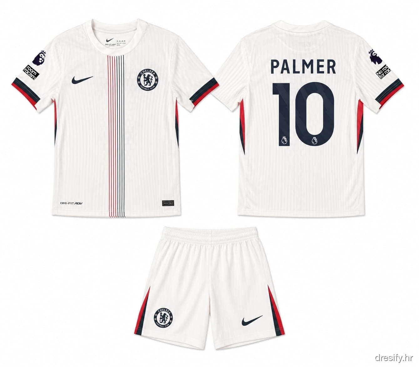 Chelsea Palmer nr10 — bijeli Prednja i stražnja strana