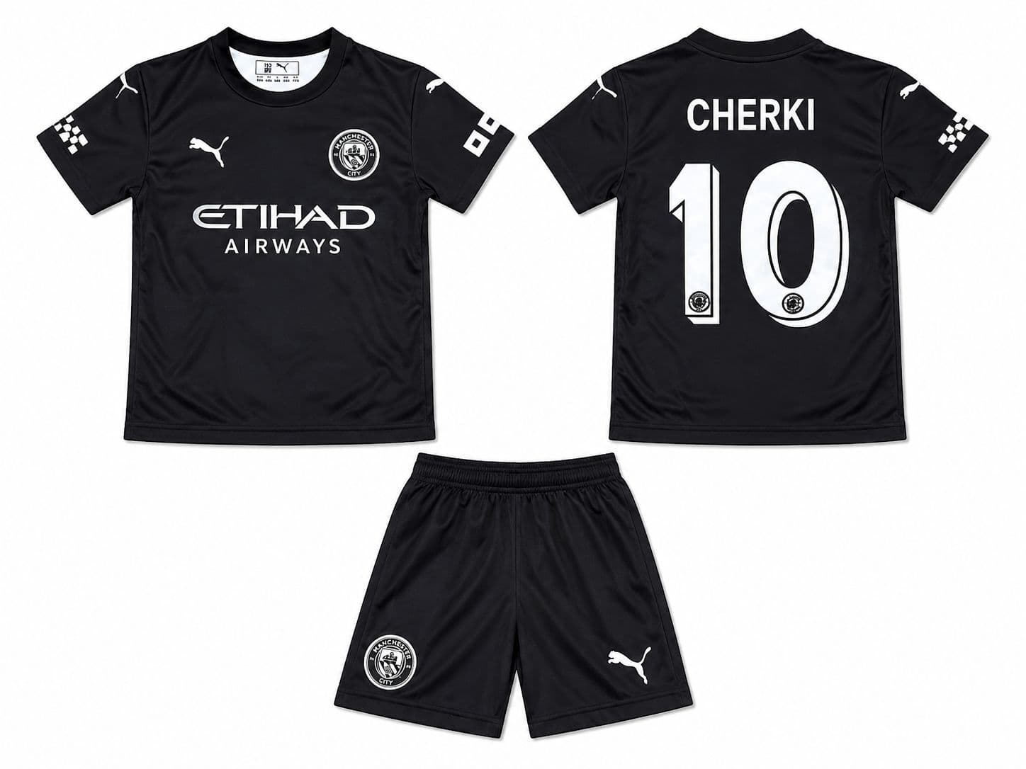 Manchester City Cherki Prednja i stražnja strana