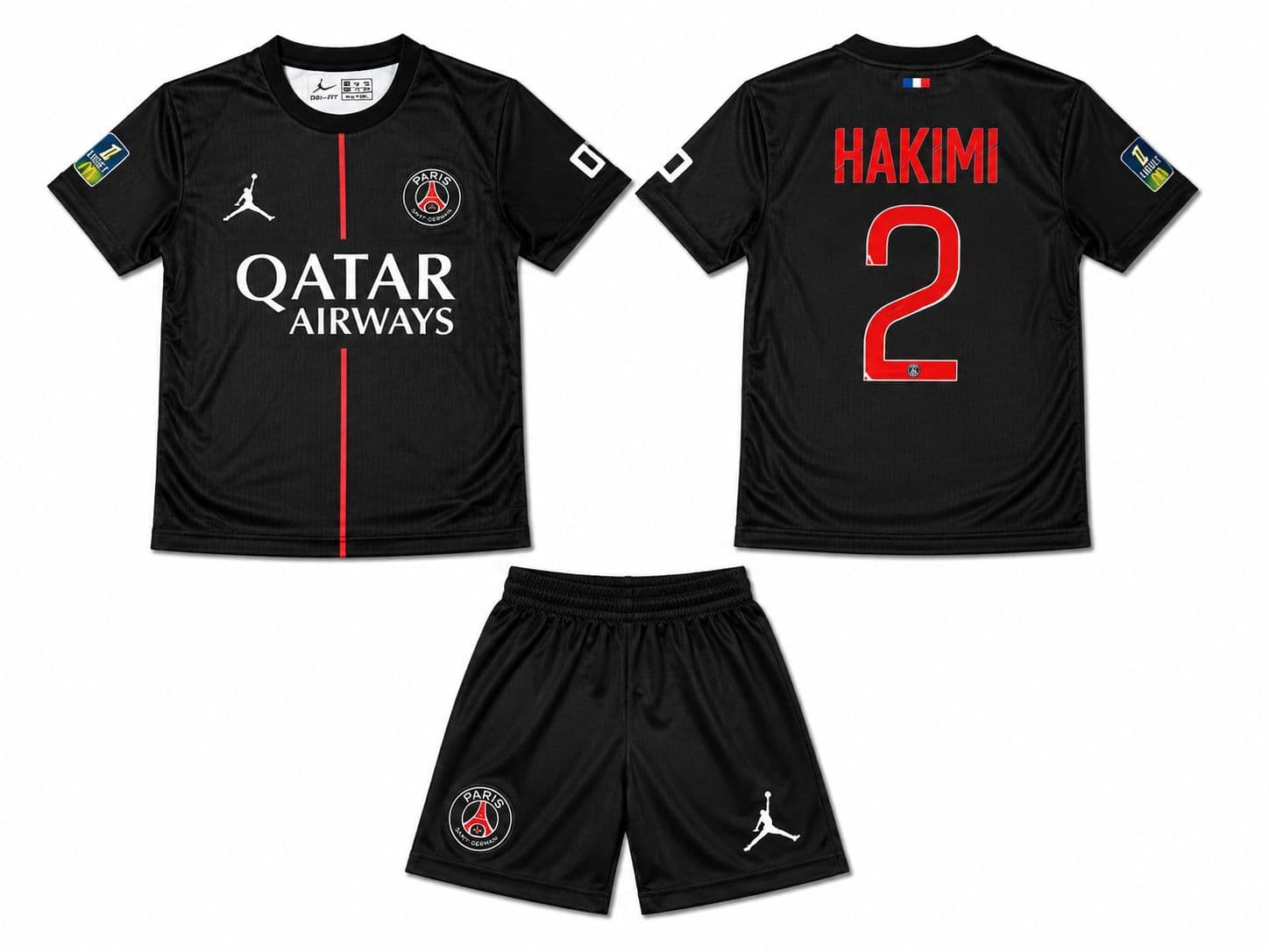 PSG Hakimi nr2 Prednja i stražnja strana