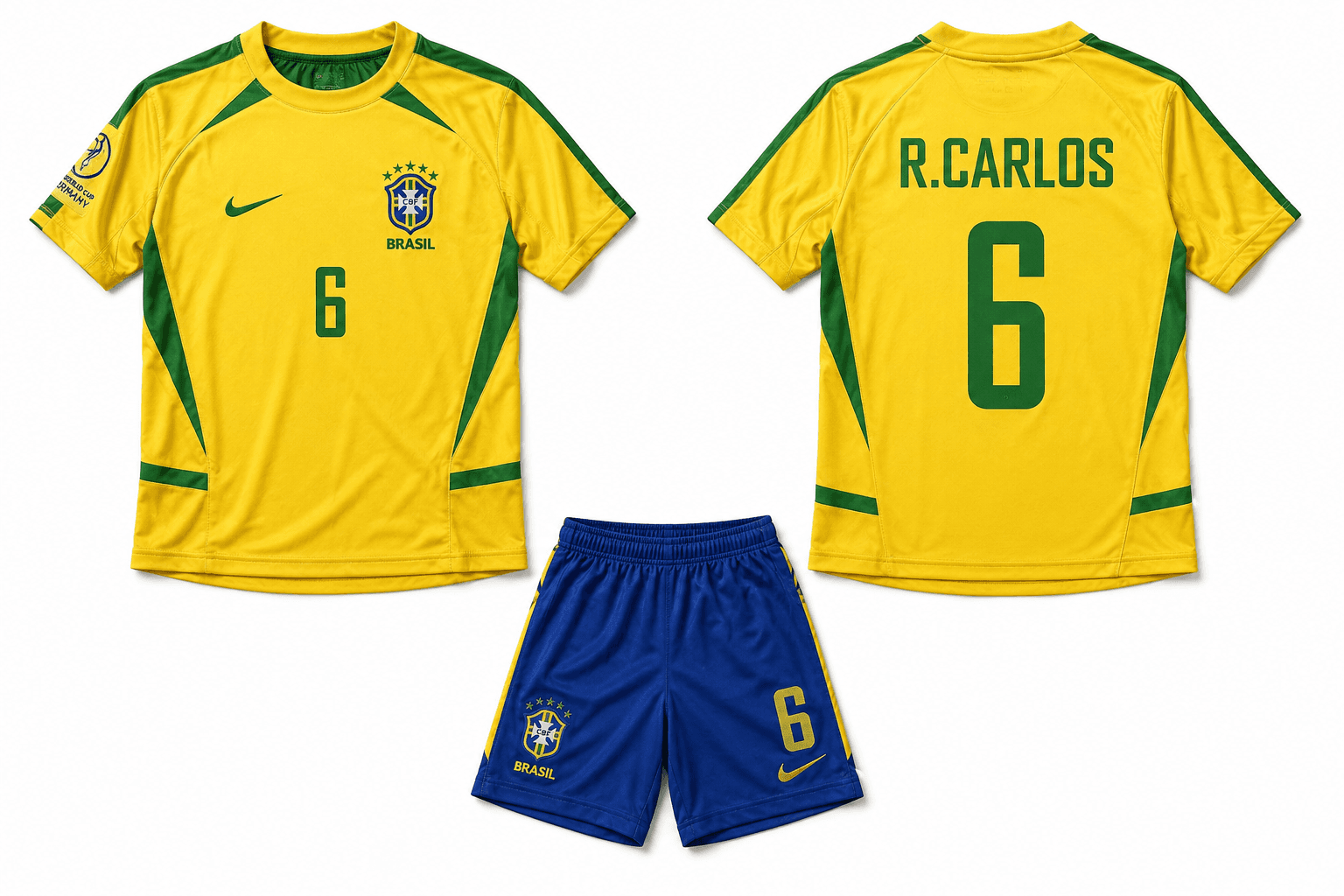 Brazil R.Carlos nr6 — žuti retro SP 2006 Brazil R.Carlos nr6 — žuti retro SP 2006