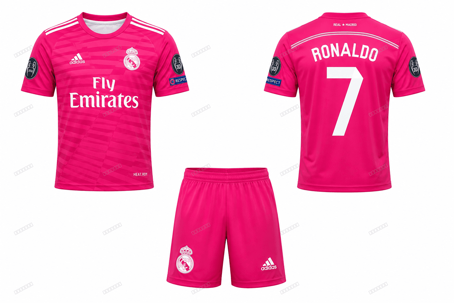 Real Madrid Ronaldo nr7 — roza retro Real Madrid Ronaldo nr7 — roza retro