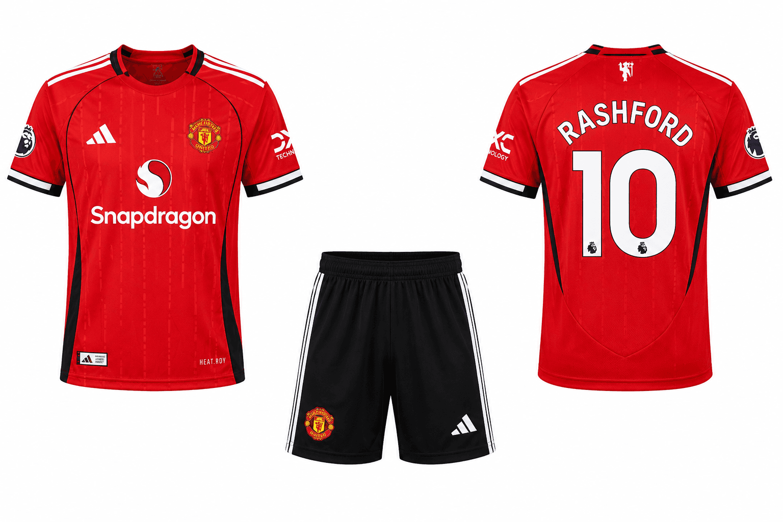 Manchester United Rashford nr10 — domaći crveni 2024/25 Manchester United Rashford nr10 — domaći crveni 2024/25