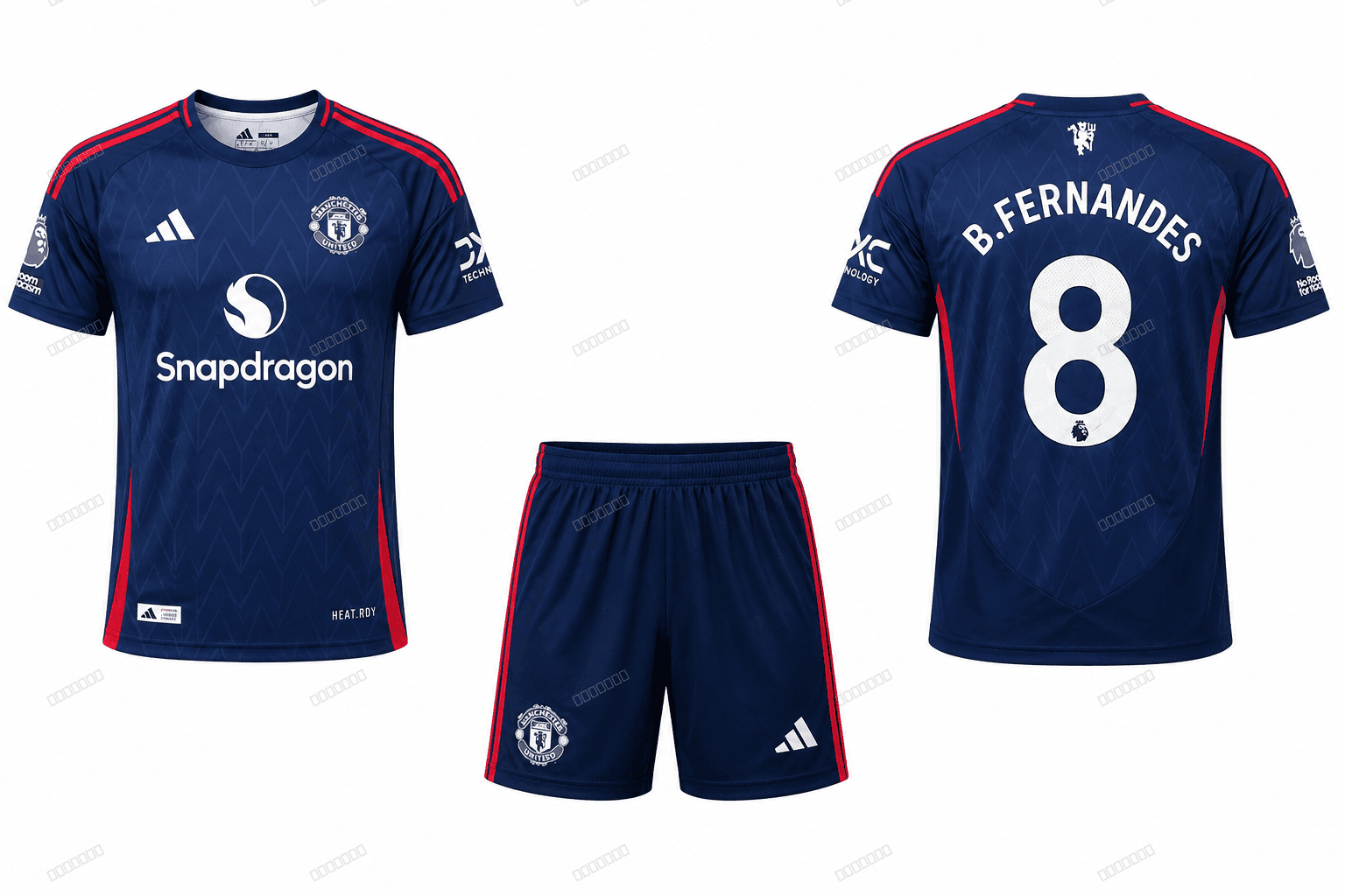 Manchester United B. Fernandes nr8 — plavi gostujući Manchester United B. Fernandes nr8 — plavi gostujući