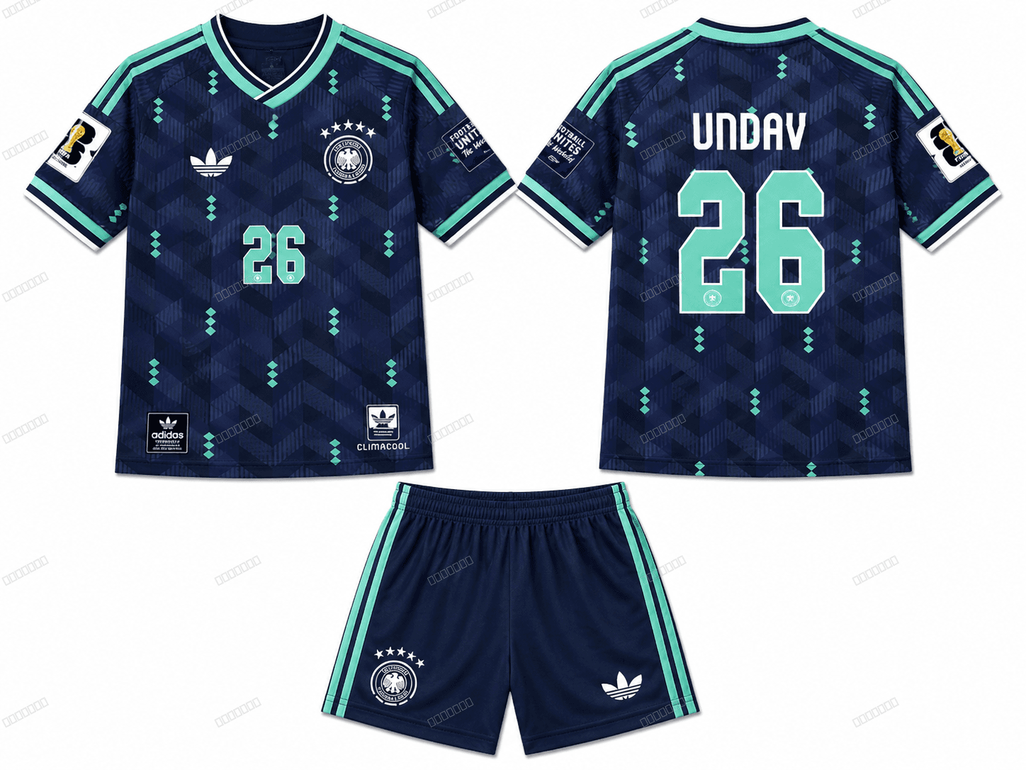 Njemačka Undav nr26 — tamnoplavi 2026 Njemačka Undav nr26 — tamnoplavi 2026