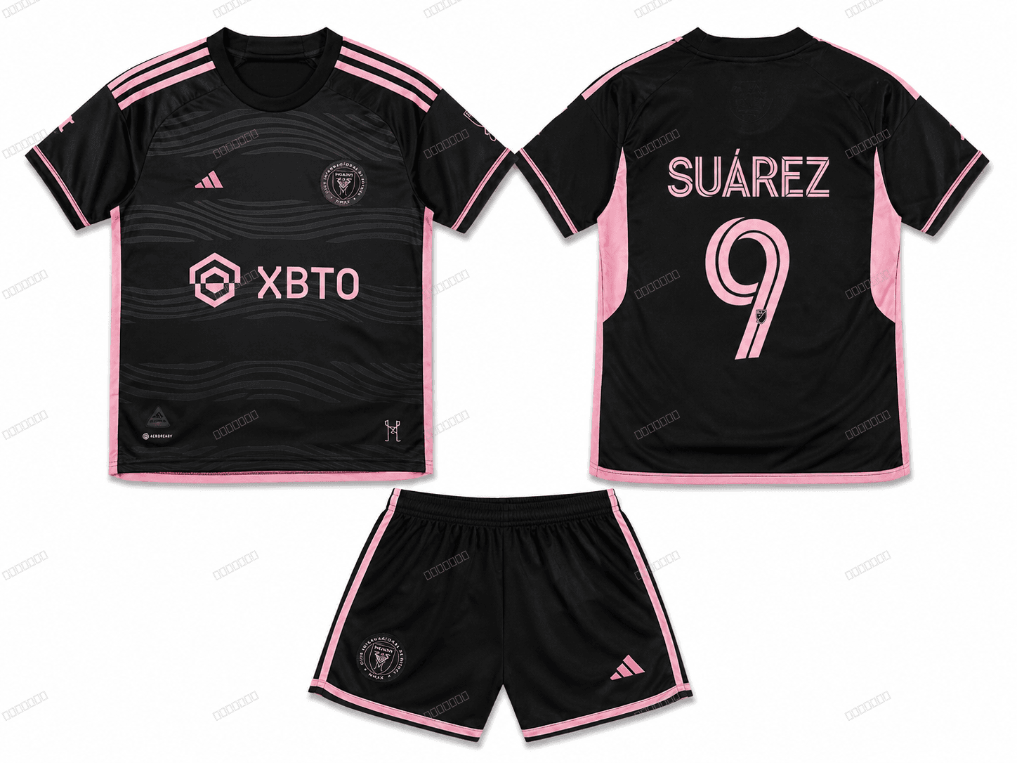 Inter Miami Suárez nr9 — crni gostujući Inter Miami Suárez nr9 — crni gostujući