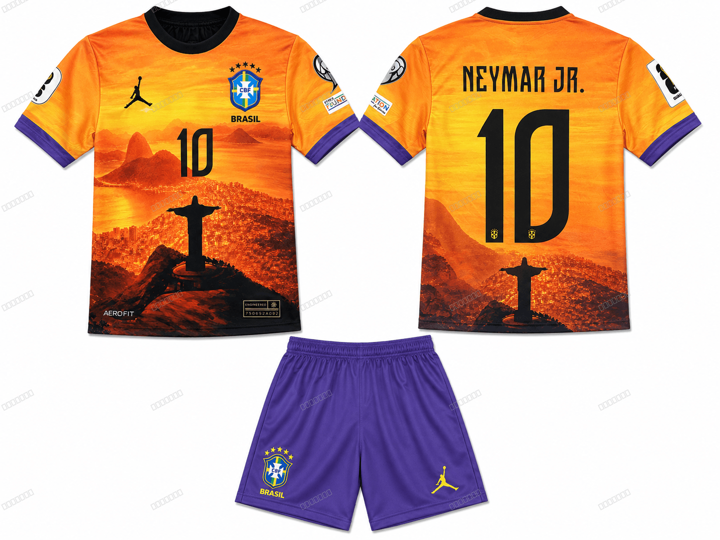 Brazil Neymar Jr nr10 — narančasti Rio specijal Brazil Neymar Jr nr10 — narančasti Rio specijal