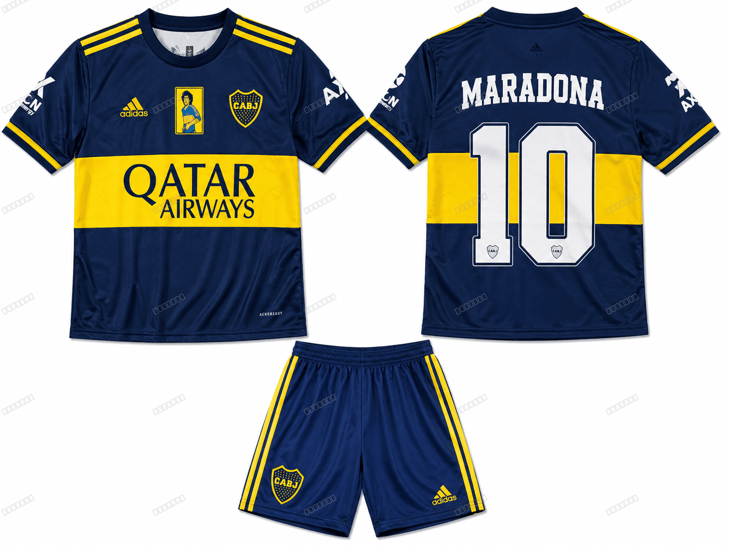 Boca Juniors Maradona nr10 — plavo-žuti Boca Juniors Maradona nr10 — plavo-žuti