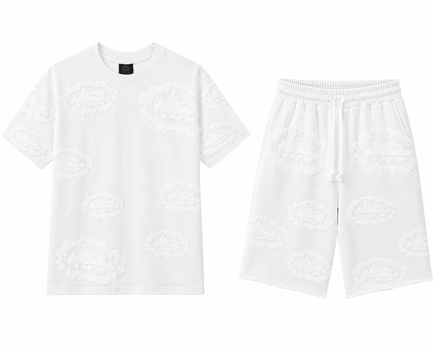 Cotton Wreath White Set Cotton Wreath White Set