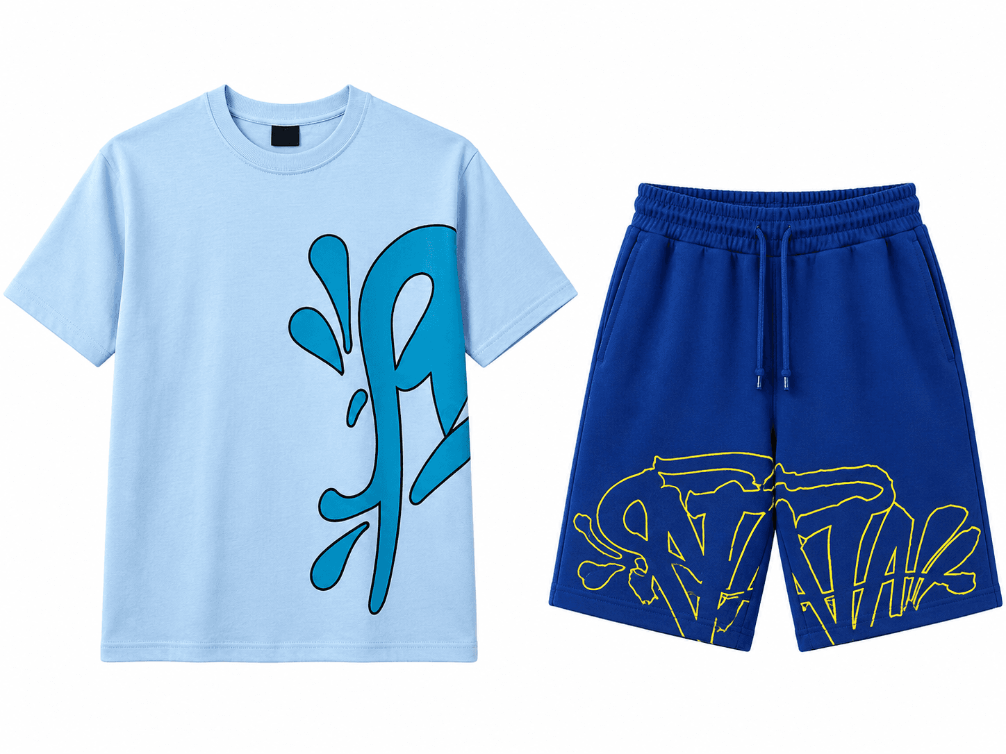Graffiti Sky Blue Set Graffiti Sky Blue Set
