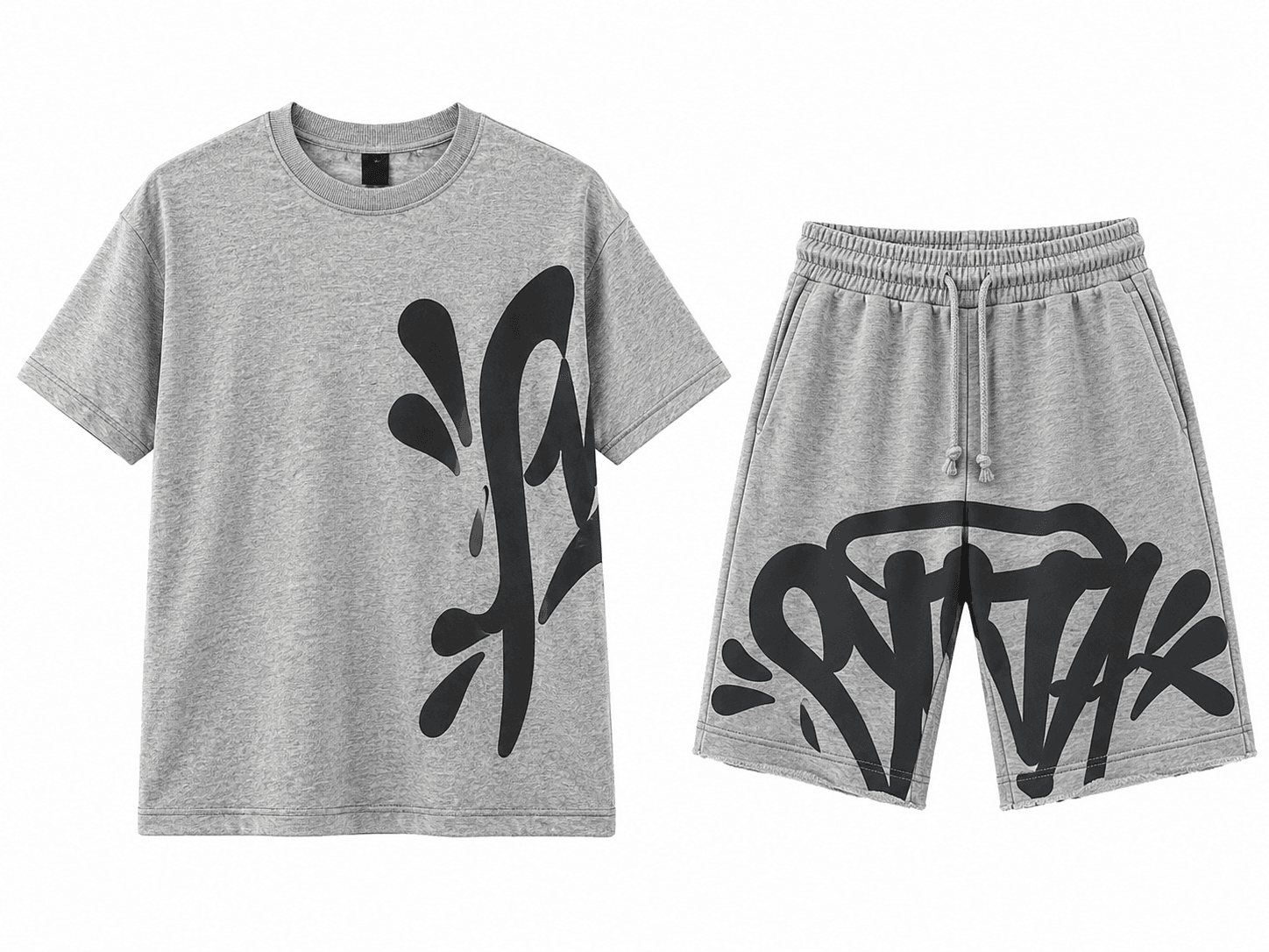 Graffiti Grey Set Graffiti Grey Set