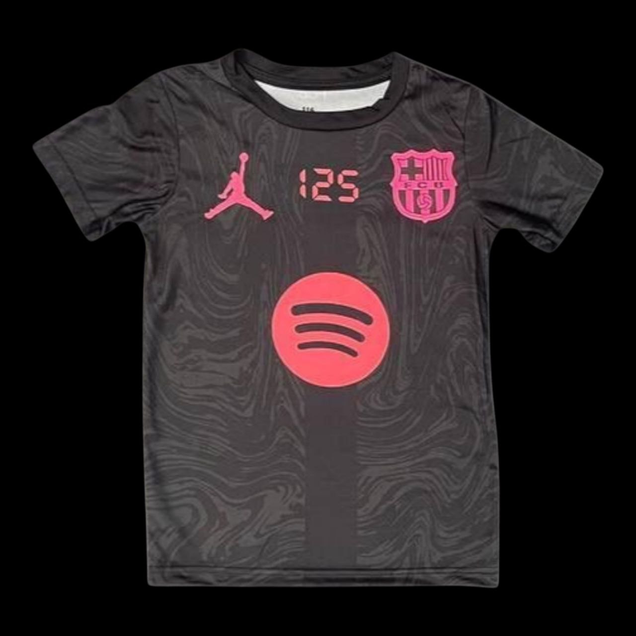 FC Barcelona crni — Kobe kolaboracija Prednja strana