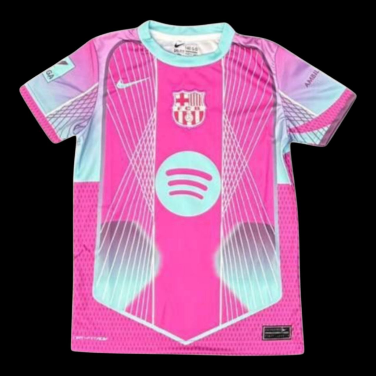 FC Barcelona Yamal nr10 — rozo/plavi Prednja strana