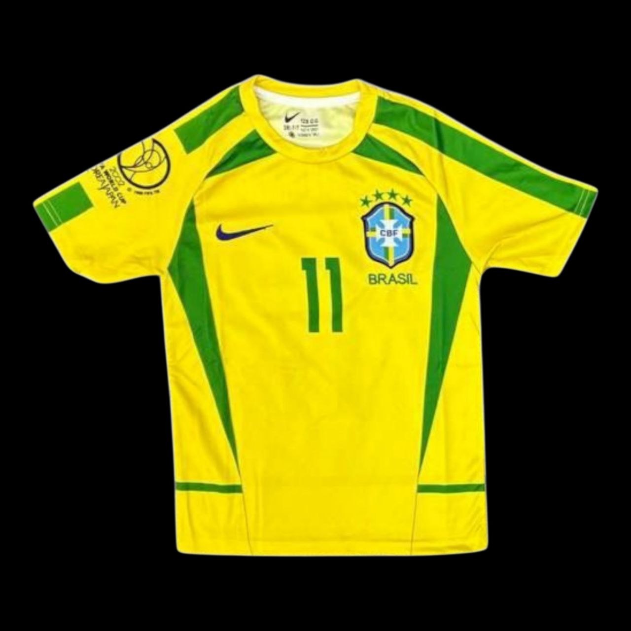 Brazil Ronaldinho nr11 — žuti SP Prednja strana