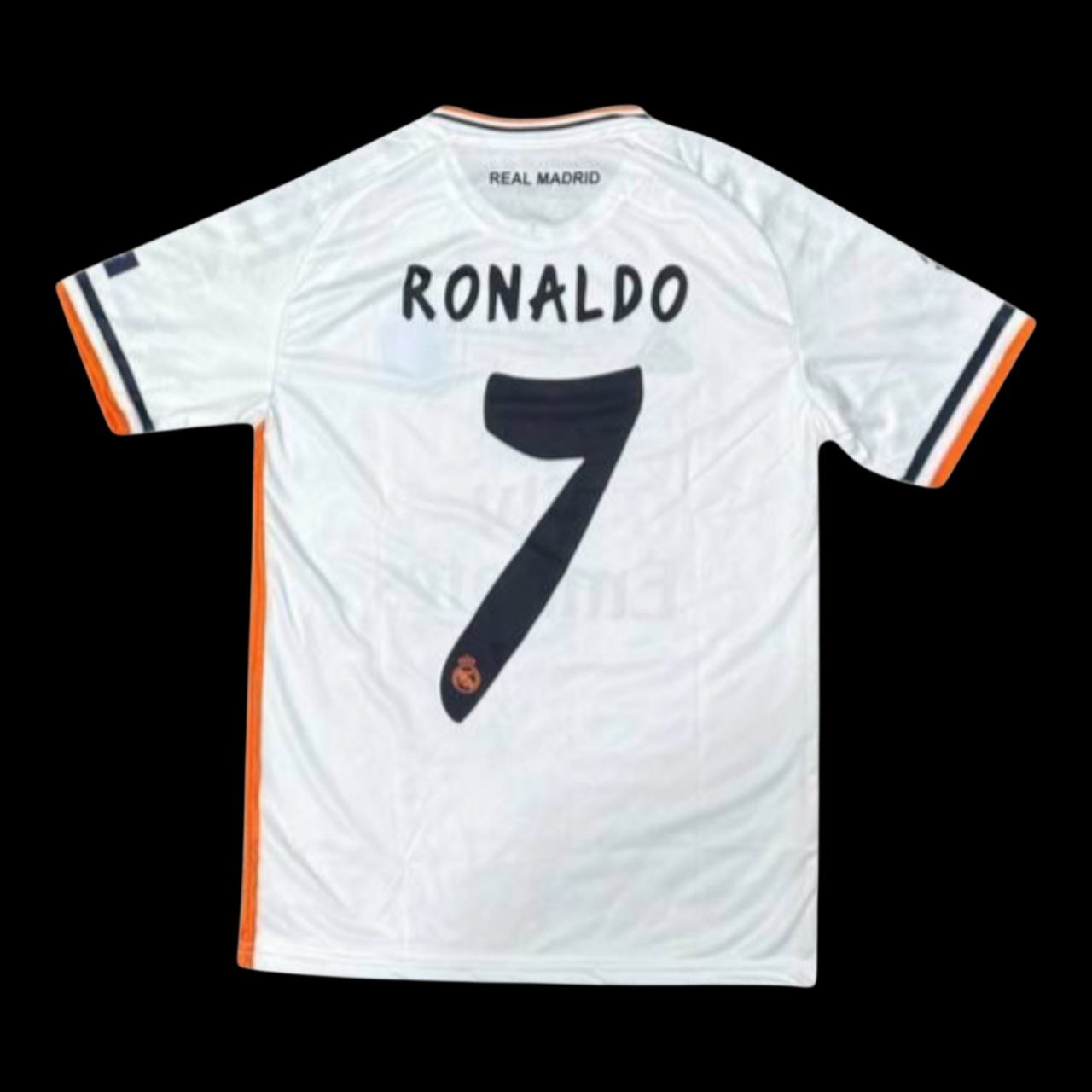 Real Madrid Ronaldo nr7 — bijeli CL finale Stražnja strana