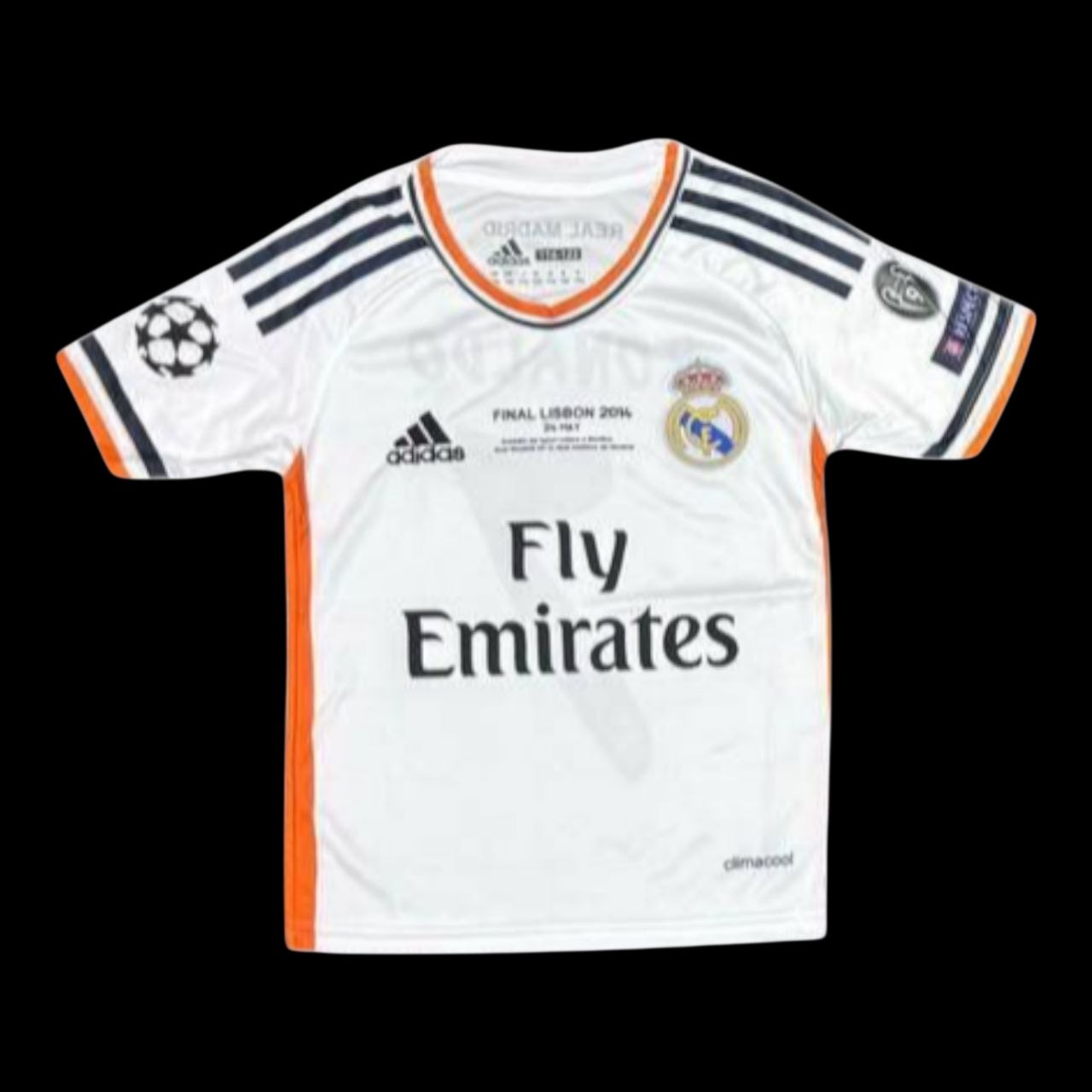 Real Madrid Ronaldo nr7 — bijeli CL finale Prednja strana