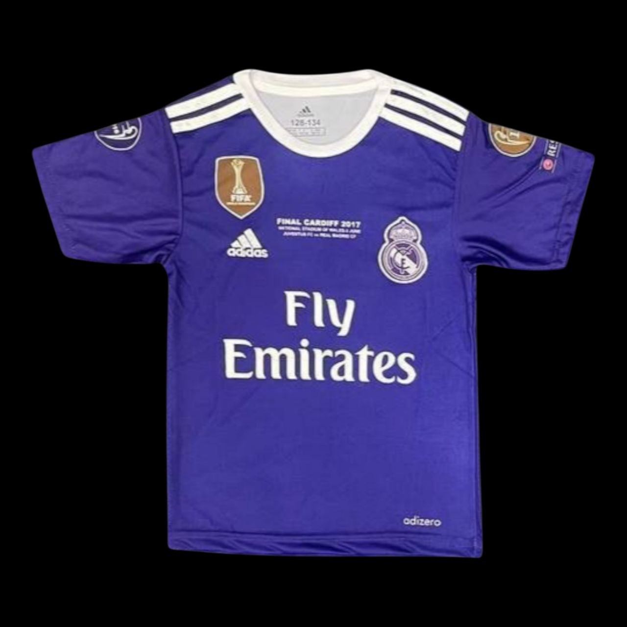 Real Madrid Ronaldo nr7 — ljubičasti CL Prednja strana